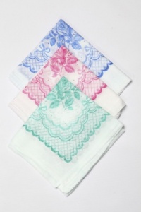 Платок головной женский 80х80см/72х75см (Ч/З)