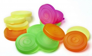 Крышка п/э к банке Премиум цветная Ангарск