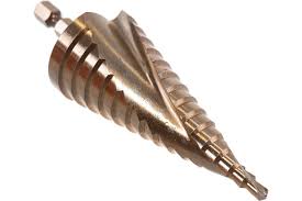 Сверло по металлу ступен 6-35мм 13ступ.спиральное Hardcore