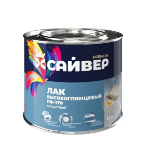 Лак ПФ-170 алкидный по дереву и металлу 1,8кг
