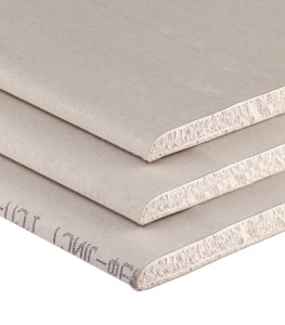 Гипсокартон ГКЛ  9,5 мм (2,5х1,2 м х9,5мм) 