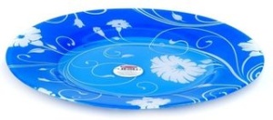 Тарелка стекло 260 мм обеденная Serenade Blue 