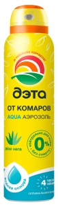Аэрозоль от комаров 150мл ДЭТА АКВА (24)