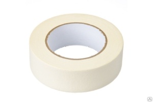 Лента малярная 25мм*50м белая ТИТАН (72)