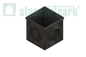Дождеприемник PolyMax Basic  ДП-30.30.30-ПП PolyMax Basic ПП пластиковый
