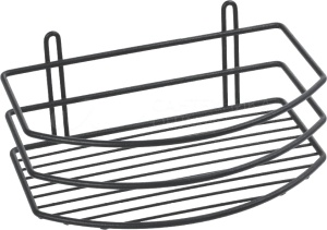 Полка овальная Fixsen одноэтажная, черная