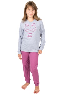 Комплект дев. (джемп+брюки) л3195  р.38/158 (ЧЗ)