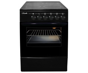 Электроплита ЭПС 411 МС керамика 4-х конф. черная