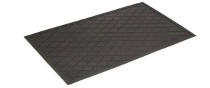 Коврик грязезащитный 35*60см СЕТЧАТЫЙ черный SUNSTER