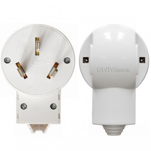 Вилка д/плиты Universal белый 32А 250В 5311