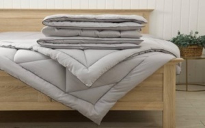 Одеяло 172х205 Софт Страйп (SOFT STRIPE) леб.пух всесезонное OSSG-O-172 