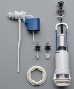 Арматура для бачка боковая подводка шток Уклад