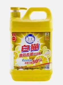 Средство д/мытья посуды 5кг д/удал.жира BAIMAO (4) (Китай)