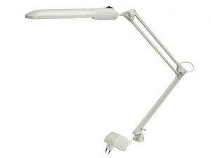 Светильник Дельта-1 11вт белый G23 на струбцине