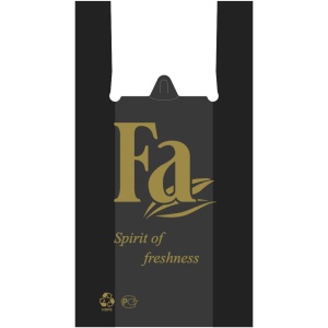 Пакет майка ПНД т.30мк  30см+16смх54см FA 