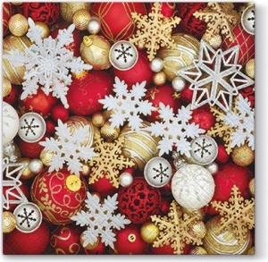 Салфетки Новогодние 33х33см 2слоя 20штук