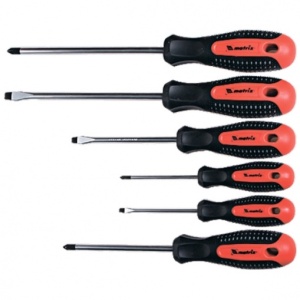 Набор отверток 6предметов профессиональный antislip MATRIX