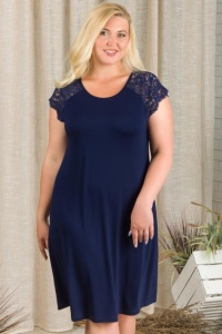 Сорочка жен. вискоза кор.рук. 0369 р.48