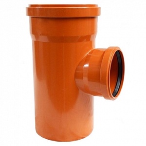 Тройник канализационный (РР) НАРУЖНЫЙ 160х110х90 мм