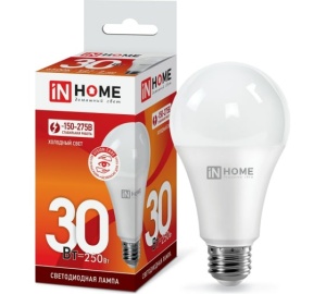 Лампа LED-А70-VC 30Вт 6500K Е27 IN HOME