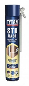 Пена монтажная бытовая всесезонная 750мл Титан STD Base (12)