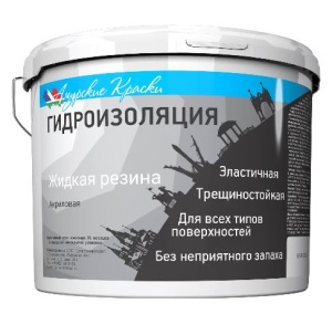 Краска акриловая Жидкая резина 2кг БЕЛАЯ (4) Амурские краски