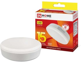 Лампа LED-GX53-VC-15Вт 3000K IN HOME 
