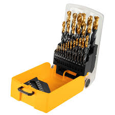 Набор сверл по металлу 1-13мм 25шт HSS-Tin Golden Tip 