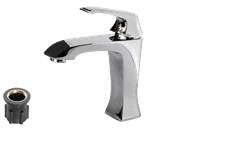 Смеситель д/умыв МЕГАБРИЗ рыч. лит. изл. 13см, с/подв