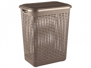 Корзина д/белья 30л  370х260х465мм Бытпласт