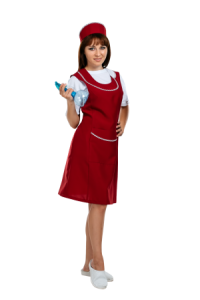 Комплект Берта КОМП.034,(фар.-хал+кок) бордо/отд.  р.52/54  158/164(ЧЗ) 