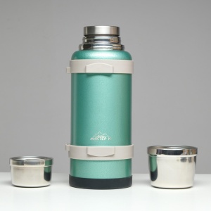 Термос 4,2 л МАСТЕР К Volume н/ст с ситечком, две кружки 1/5