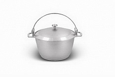 Котел алюминиевый 8,0 л литой походный TM KUKMARA 1/4