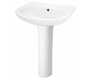 Умывальник 50 Анимо бел на пьедестале Анимо