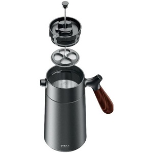 Френч-пресс н/ст 0,95 л Vitax ForHome&Office 