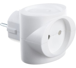 Тройник ПРОГРЕСС б/з белый