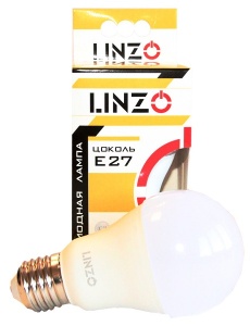 Лампа LED-А60 13W 4000К Е27 LINZO.
