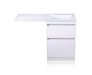 Тумба 110 Даллас для стир. маш. правый  БЕЗ умывальника