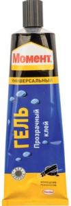 Клей прозрачный шоу-бокс 125мл Момент-Гель (6)