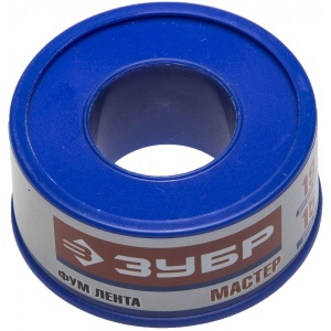 Фумлента 0,1ммх19ммх15м плотность 0,25г/см3 ЗУБР Мастер