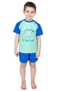 Пижама для мальчика (футболка+шорты) м3219 р.32/128 