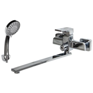 Смеситель д/ванны MEGABREEZE КС-331-020 рыч., изл. 35см, длин. 