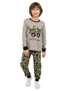 Пижама для мальчика BP 345-044,045 рост 122 (ЧЗ)