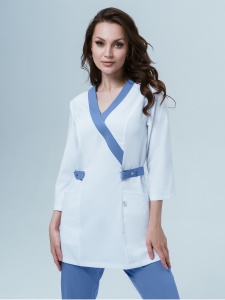 Блуза женская Бл-377а3/4 либерти люкс рук.3/4  р.58 158-164(ЧЗ)РАСПР