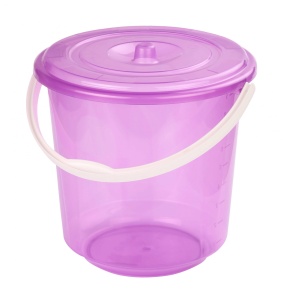 Ведро 5л  Хозяюшка с крышкой