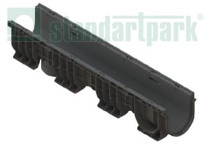 Лоток водоотводный PolyMax Basic DN150 борт 200мм ЛВ-15.21.20-ПП 8240-М  