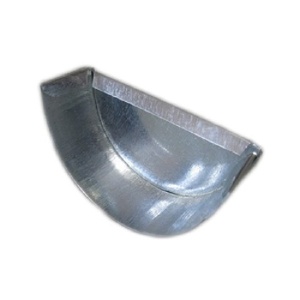 Заглушка желоба оцинкованная д.140  