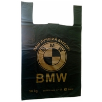 Пакет майка БМВ 410+150*670/35мкм 100/1000 ЛЕКСИ  
