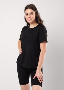 Футболка жен. CLE LF25-100 Грей р.44 (ЧЗ)