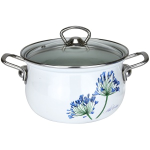 Кастрюля эмалированная 2,0 л УКРОП 